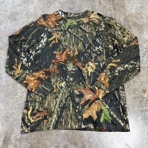 Vintage‎ Russell Camo Long Sleeve Shirt Size L